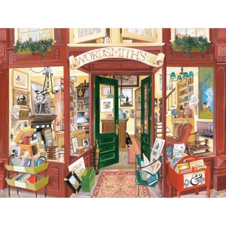 Puzzle Librarie, 1500 Piese Ravensburger - 1